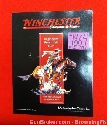 Orig Winchester Shotguns & Rifles Catalog 1992-img-0