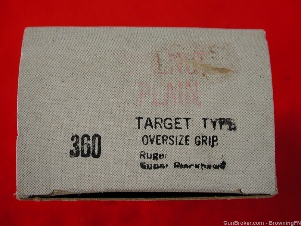 Orig Jay Scott Ruger Super Blackhawk Target Grips H580-img-1