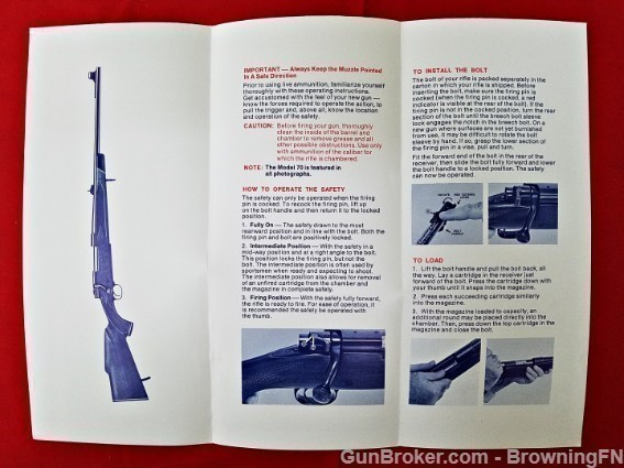 Orig Winchester Model 70 70A Owners Instruction Manual-img-1
