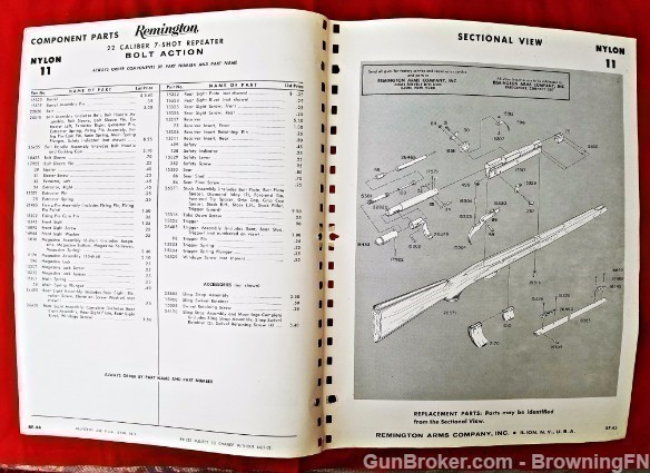 Orig Remington Model Nylon 11 Owners Instruction Manual-img-1
