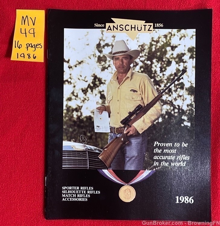 Original 1986 Anschutz All Models Catalog-img-0