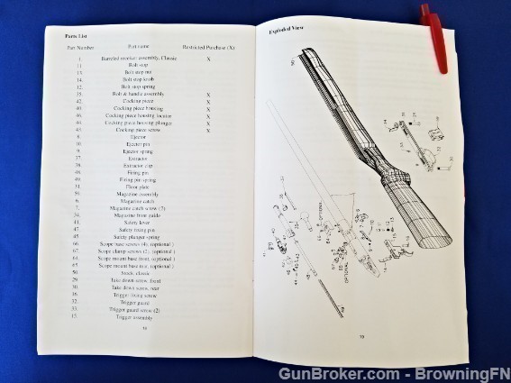 Orig Kimber Model .22 Sport Owners Instruction Manual 1995-img-2