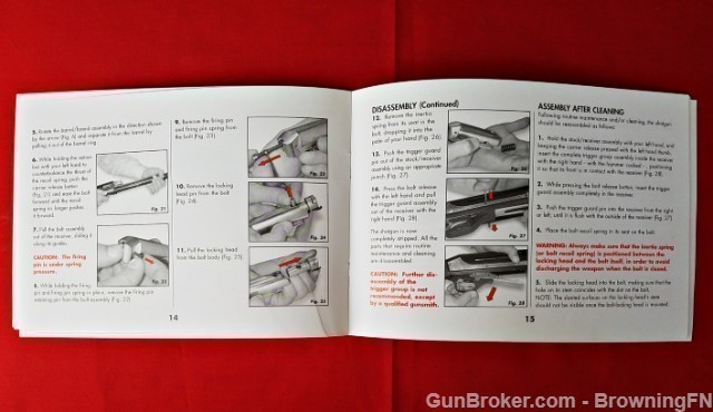 Orig Stoeger Model 2000 Owners Instruction Manual-img-2
