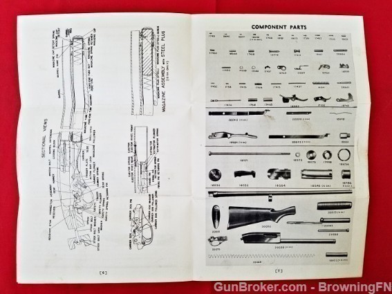 Orig Remington Model 870 Owners Instruction Manual 1952-img-1