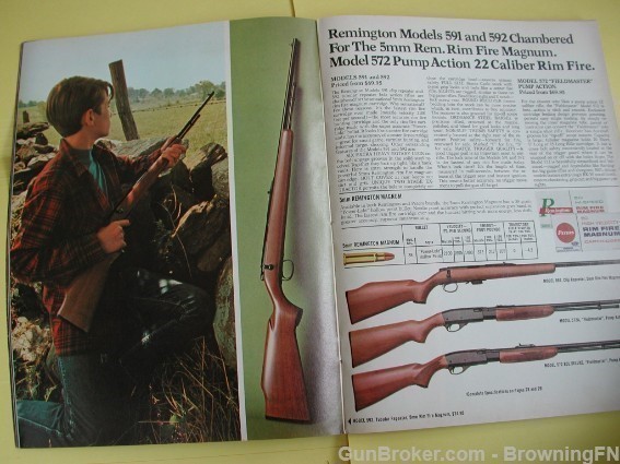 Orig Remington 1972 Catalog Model 40XB 540X .22-img-9