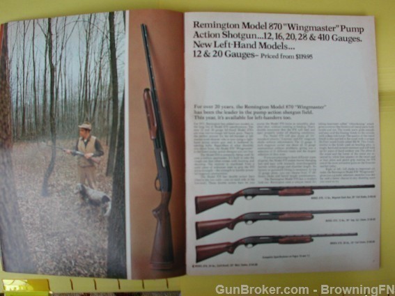 Orig Remington 1972 Catalog Model 40XB 540X .22-img-3