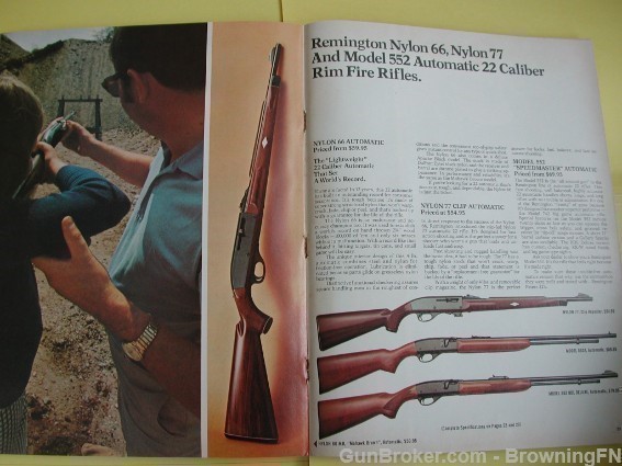 Orig Remington 1972 Catalog Model 40XB 540X .22-img-11