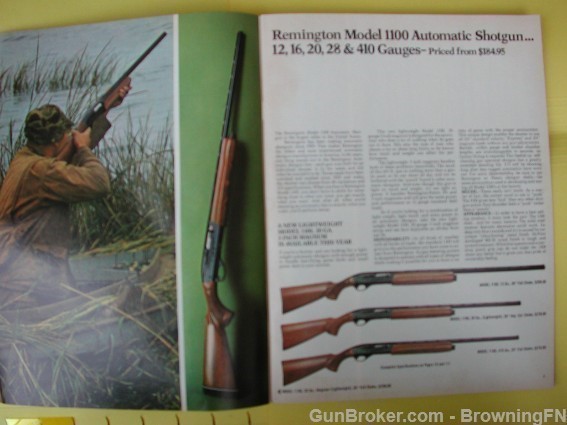Orig Remington 1972 Catalog Model 40XB 540X .22-img-2