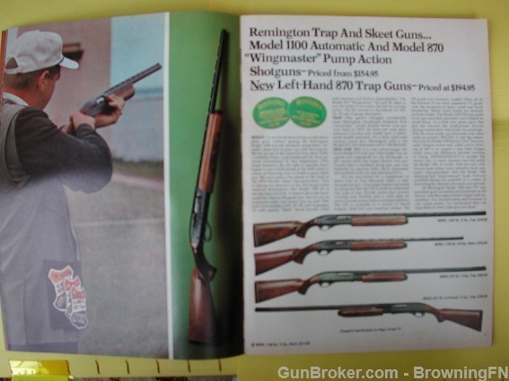 Orig Remington 1972 Catalog Model 40XB 540X .22-img-4