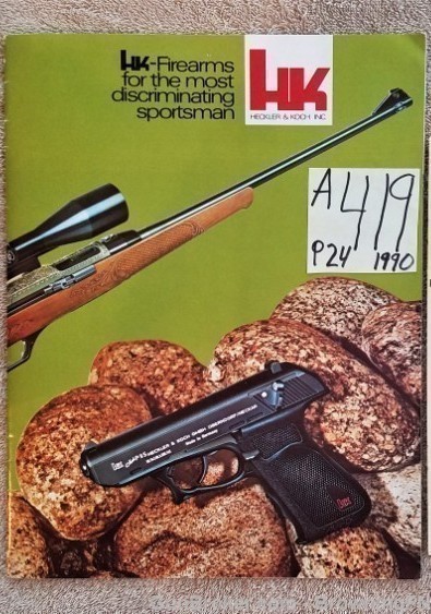 Original HK Heckler & Koch All Models Catalog 1980-img-0