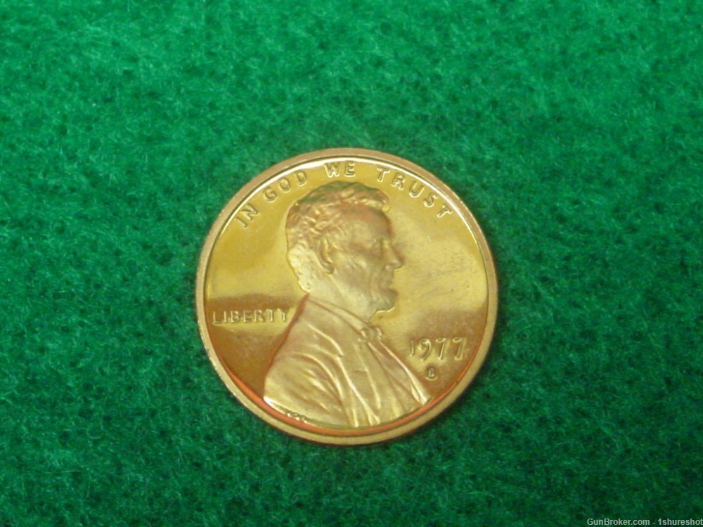 1977 S LINCOLN MEMORIAL 1 CENT PENNY GEM PROOF MS RD UNCIRCULATED COIN-img-0