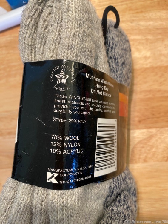 Winchester Brand Wool Socks from KMart-img-1