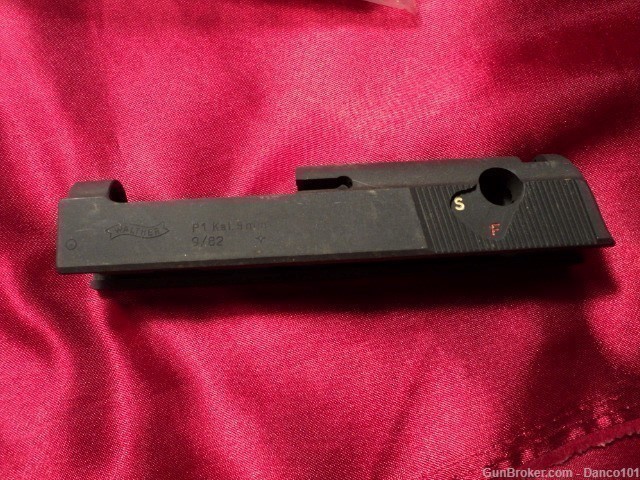WALTHER P1 &  P-38 NEW IN WRAP FACTORY SLIDE-img-0