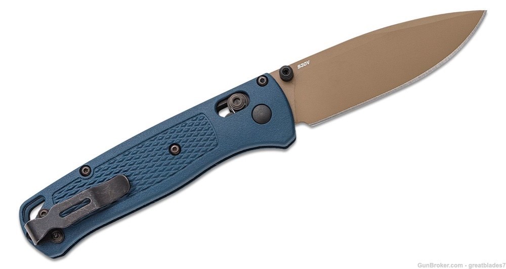 Benchmade Bugout AXIS Lock Knife Crater Blue 535FE-05 FREE SHIPPING!!!!-img-2