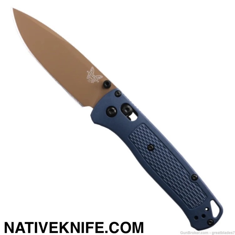 Benchmade Bugout AXIS Lock Knife Crater Blue 535FE-05 FREE SHIPPING!!!!-img-0