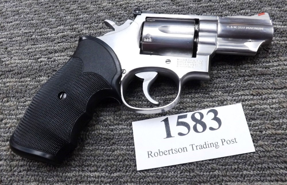 Smith & Wesson .357 Magnum 2 1/2” 66-2 1982 Bangor Punta S&W Exc Revolver -img-20