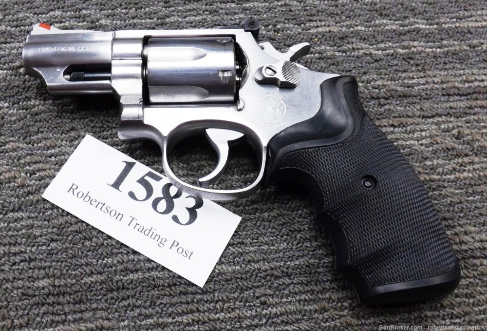 Smith & Wesson .357 Magnum 2 1/2” 66-2 1982 Bangor Punta S&W Exc Revolver -img-0