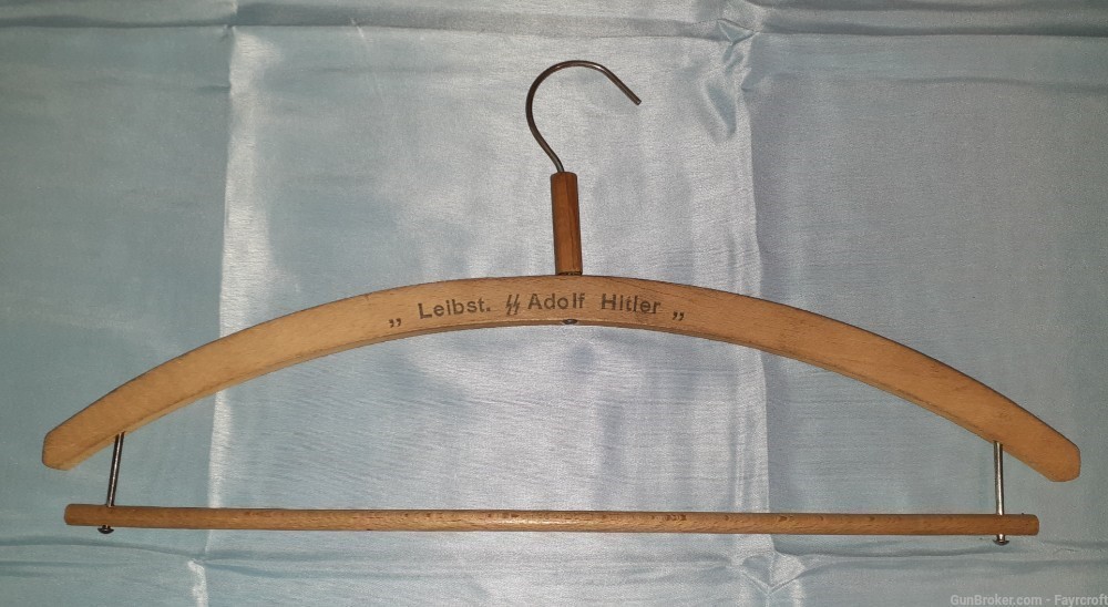 WWII German Wooden  Clothes Hanger -img-0