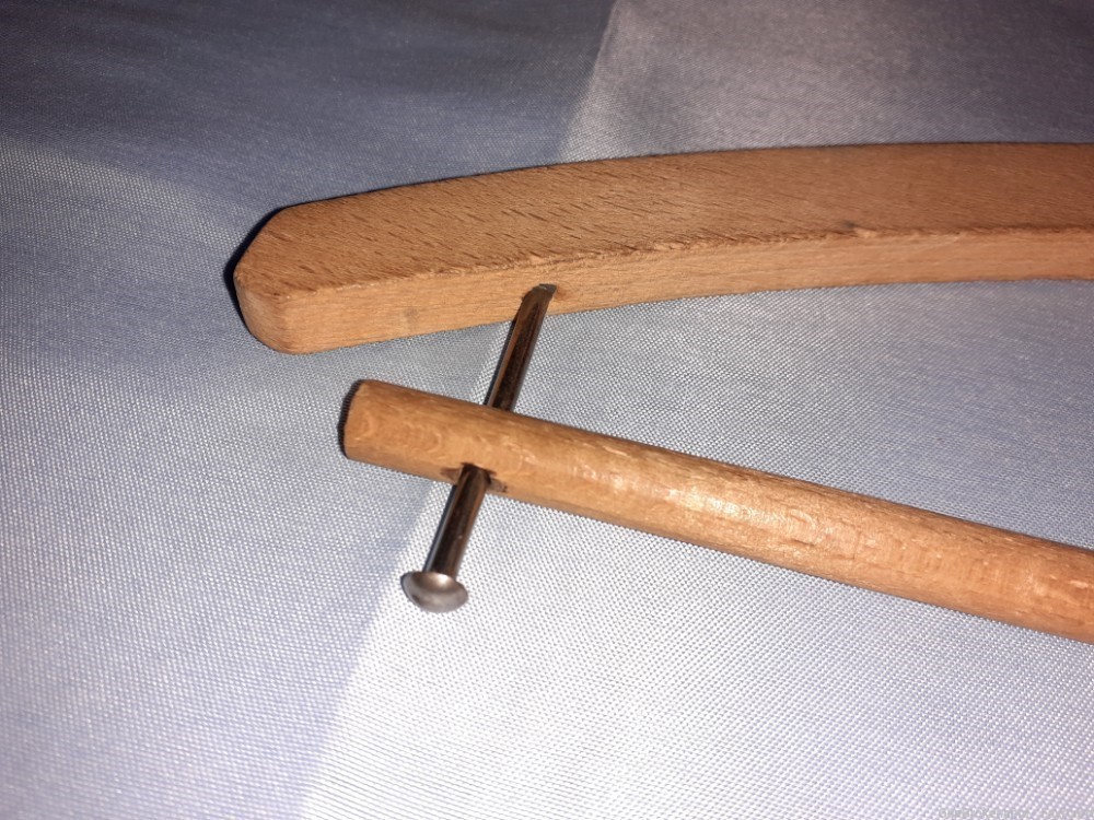 WWII German Wooden  Clothes Hanger -img-3