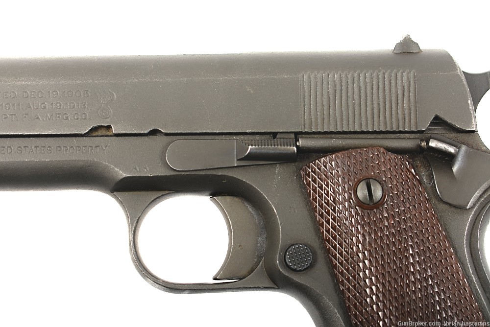 Rare WW2 Savage Slide Colt Frame 1911 Pistol - SN: 378592 (C&R)-img-17
