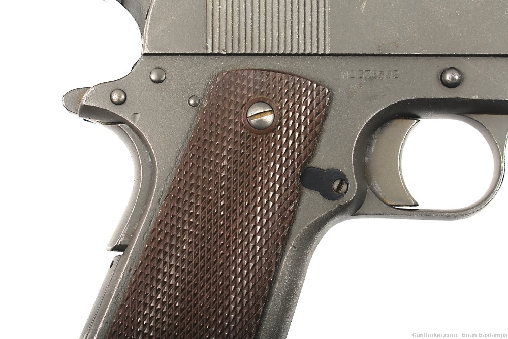 Rare WW2 Savage Slide Colt Frame 1911 Pistol - SN: 378592 (C&R)-img-21