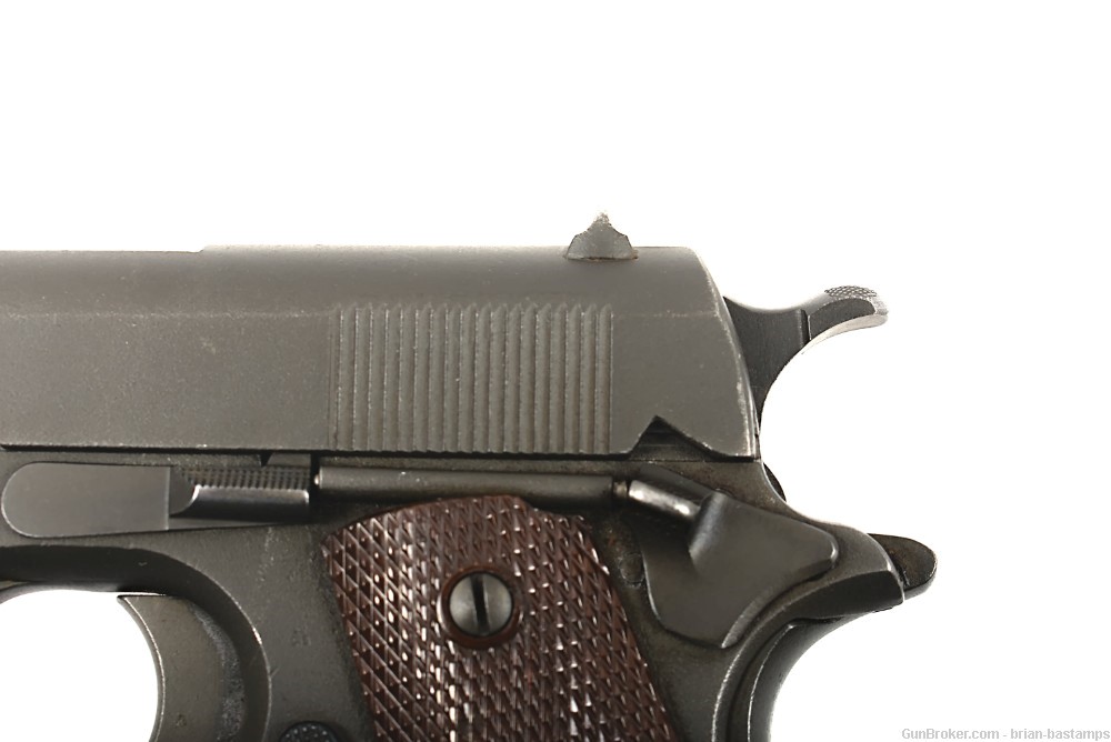Rare WW2 Savage Slide Colt Frame 1911 Pistol - SN: 378592 (C&R)-img-16