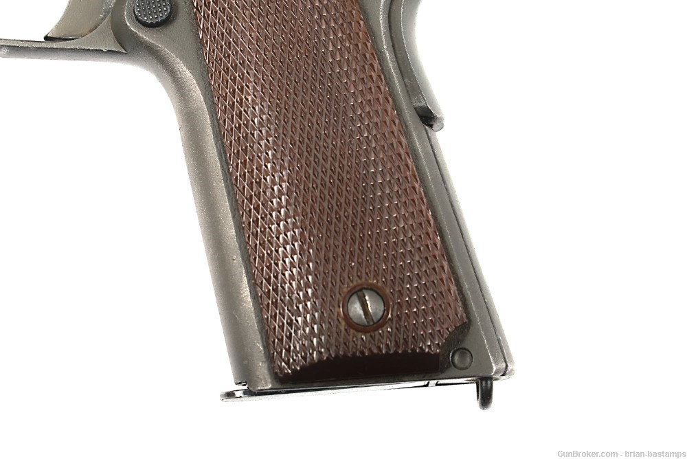 Rare WW2 Savage Slide Colt Frame 1911 Pistol - SN: 378592 (C&R)-img-14
