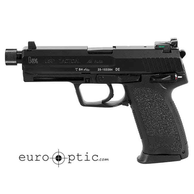 Heckler Koch USP45 Tactical V1 .45 ACP 12rd Pistol 81000351 / 704501TLE-A5-img-0