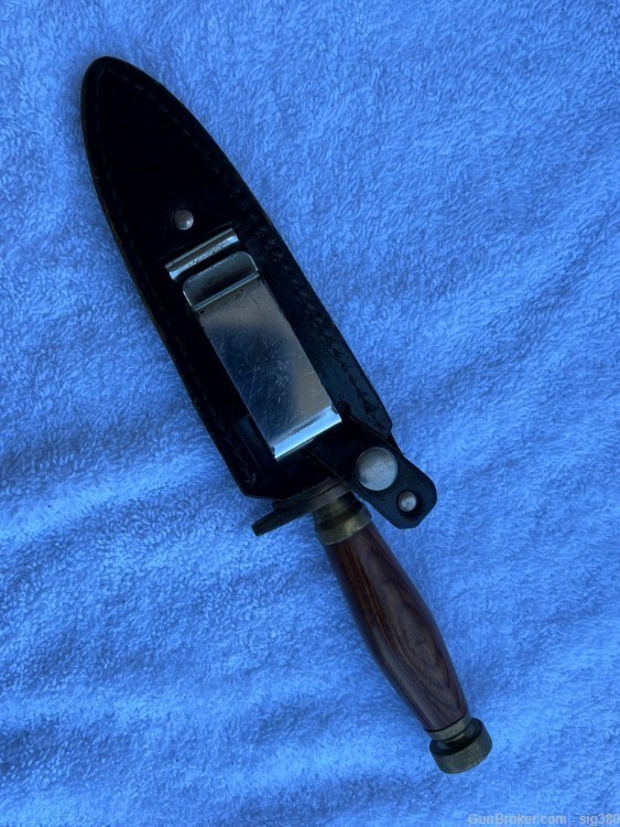 BIGHORN S.A.B. BOOT DAGGER WITH CLIP SCABBARD-img-1