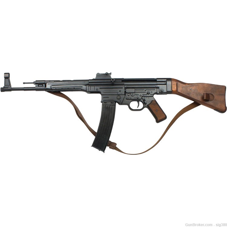 WWII GERMAN StG 44 ASSAULT RIFLE WITH SLING Non-Firing Replica -img-0