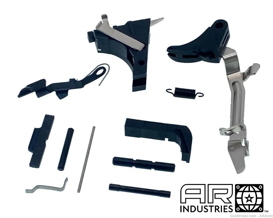  GLOCK 19 LOWER PARTS KIT W/ POLYMER TRIGGER SHOES-img-0