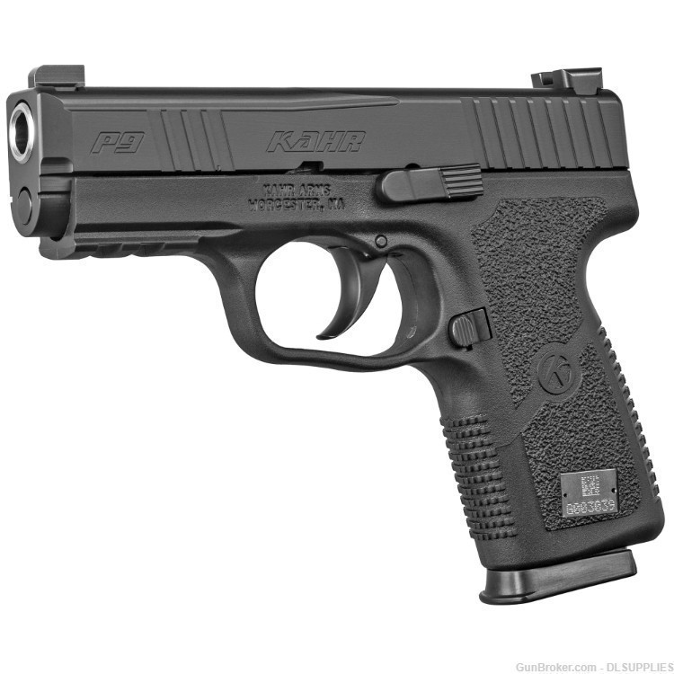 KAHR ARMS P9-2 BLACK FINISH W/ NIGHT SIGHTS (2) 7 RND MAGS 3.6" BBL 9MM-img-2