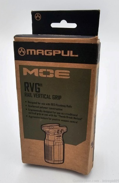 Magpul MOE RVG Rail Vertical Grip OD Green (NIB)-img-1