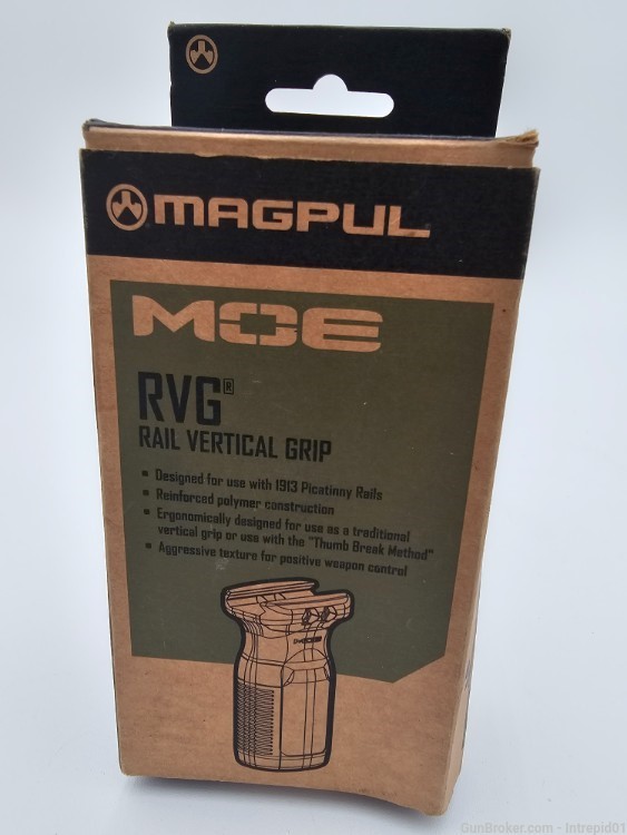 Magpul MOE RVG Rail Vertical Grip OD Green (NIB)-img-6
