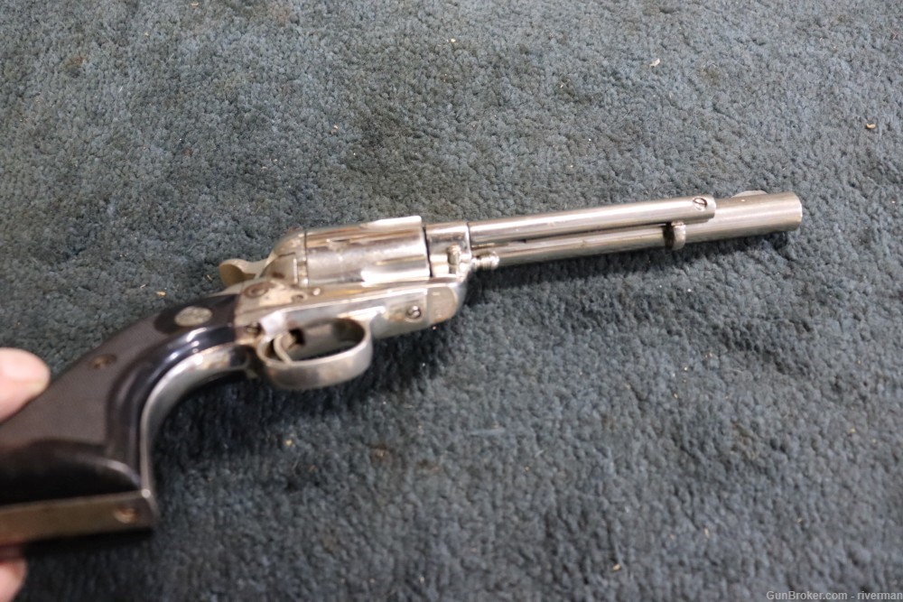 Herters Single Action Revolver Cal. 401 Power Mag (SN#V3188)-img-9