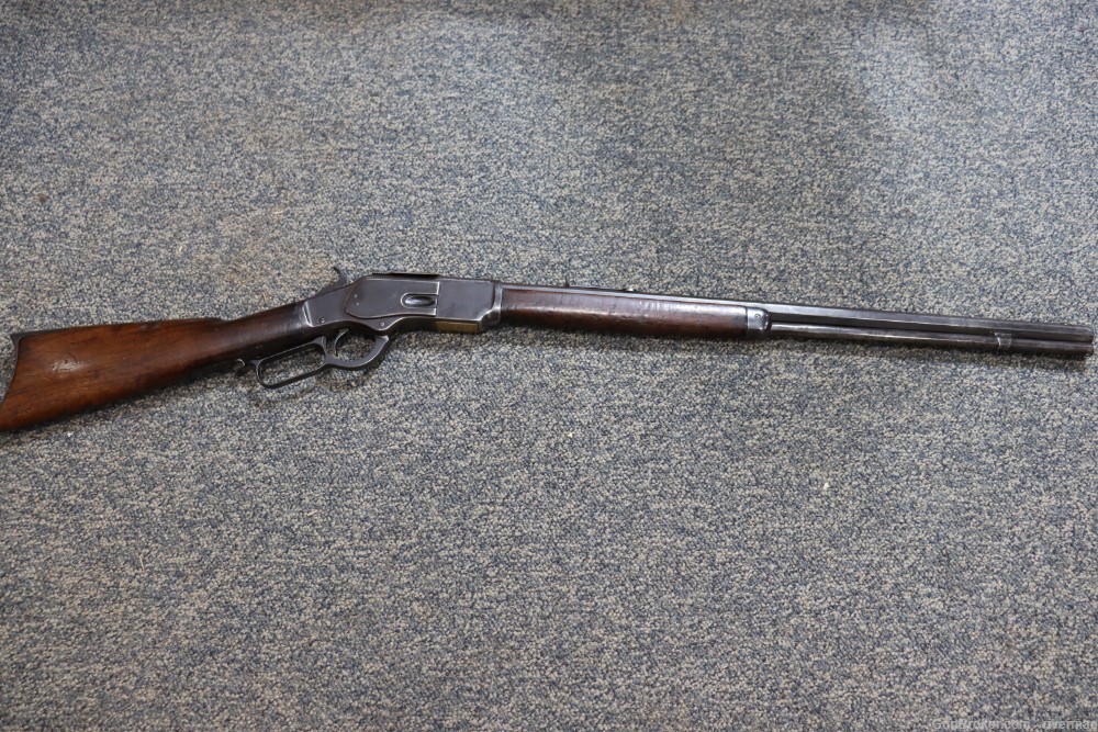 Antique Winchester 1873 Lever Action Rifle Cal. 32 WCF (SN#240396)-img-0