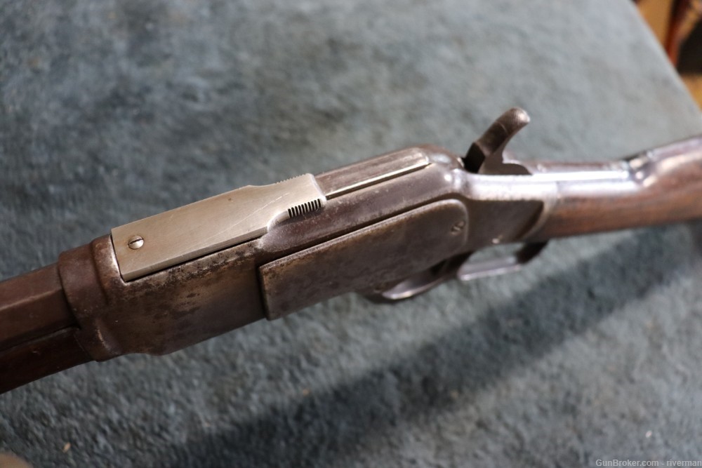 Antique Winchester 1873 Lever Action Rifle Cal. 32 WCF (SN#240396)-img-13