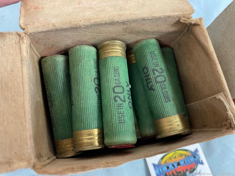 Vintage Remington Kleanbore Shotshell Boxes + Ammo 16-GA & 20-GA NICE! -img-6