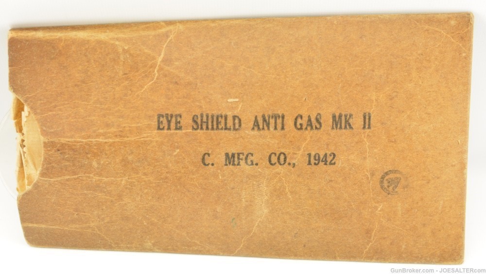 WWII Canadian Eye Shield Anti Gas MKII 1942-img-0