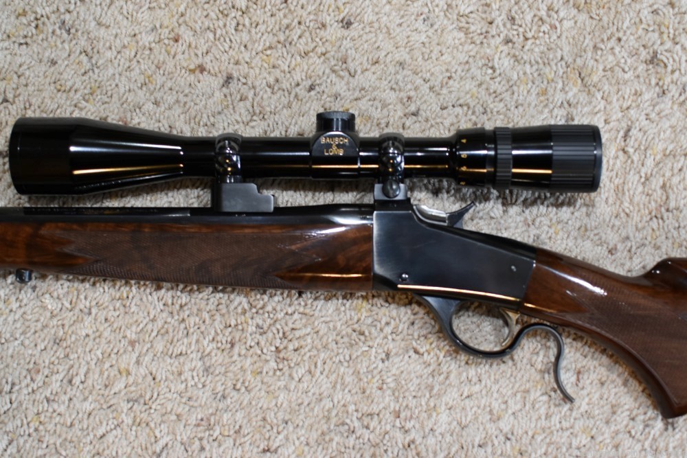 BROWNING 1885 LOW WALL IN 223/5.56MM BAUSCH & LOMB 2.5-10 SCOPE WOW-img-2