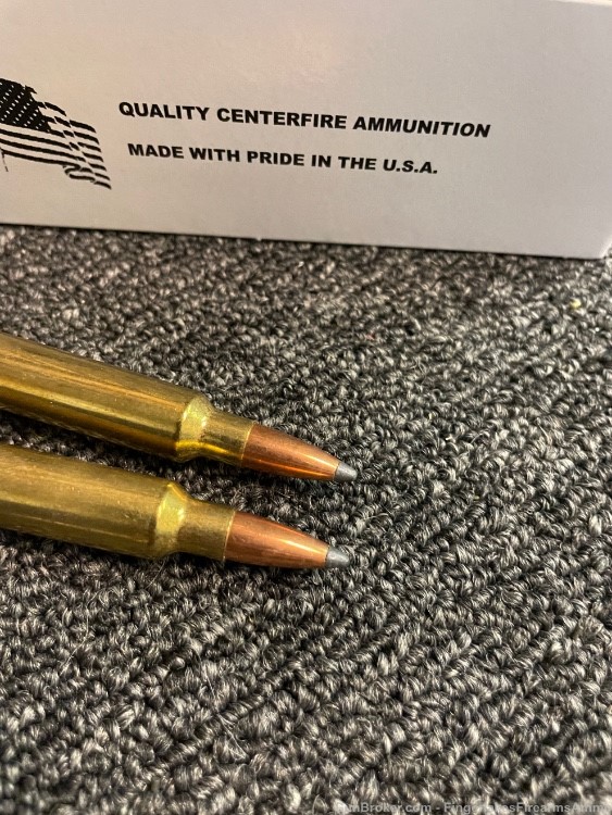 (20) 284 win Nosler Soft point ammunition ammo Winchester magnum -img-1