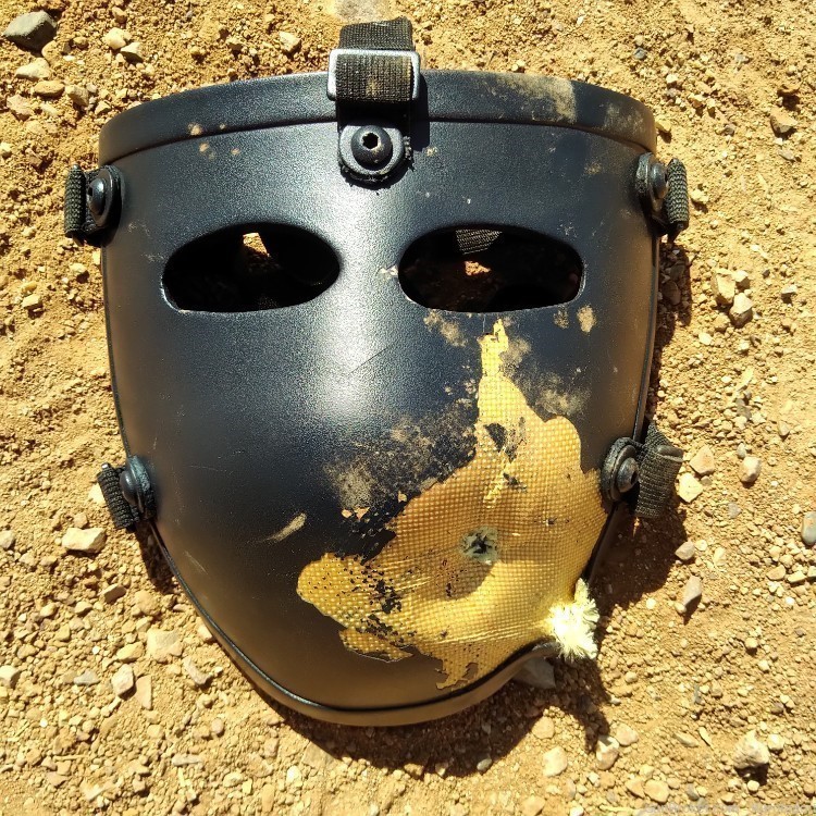 Ballistic Half Face mask Level 3A Body Armor-img-9