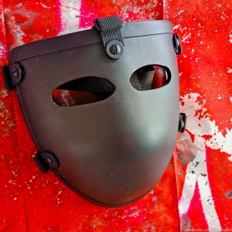 Ballistic Half Face mask Level 3A Body Armor-img-0