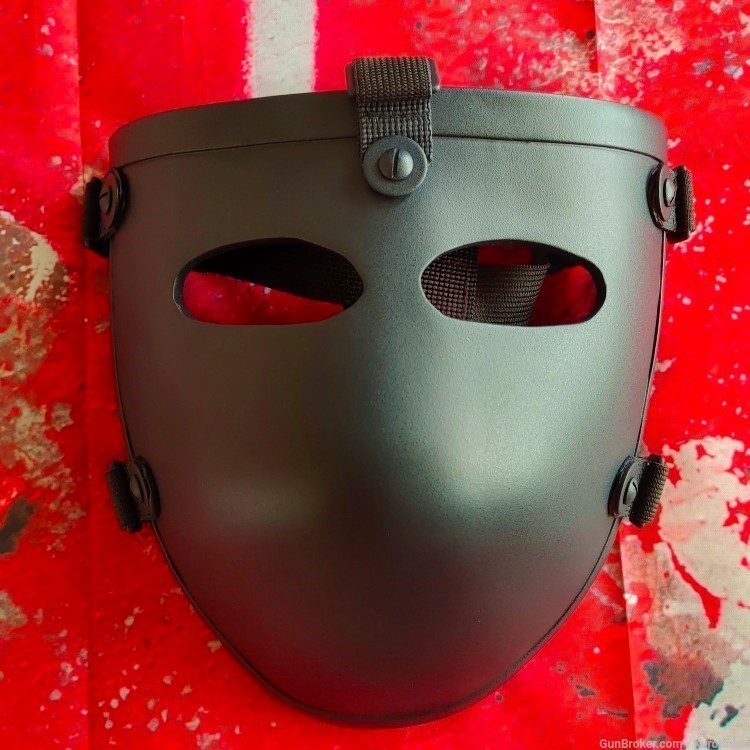 Ballistic Half Face mask Level 3A Body Armor-img-4