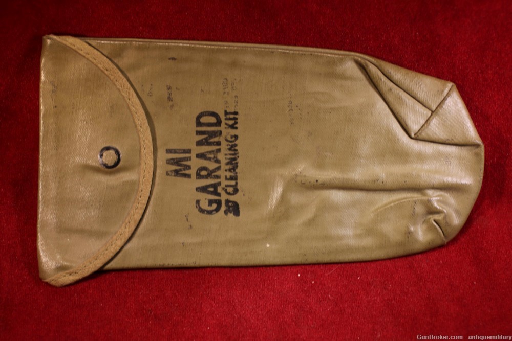 US M1 Garand Early Cleaning Bag - 1941 era-img-0