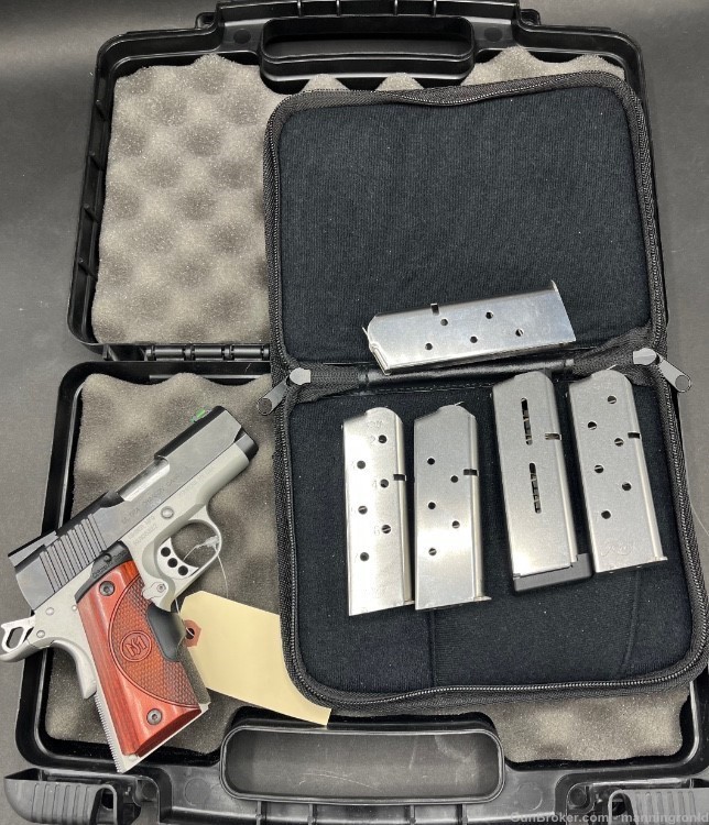 KIMBER ULTRA CARRY 2 II CRIMSON TRACE CT 1911 EXTRA MAGS-img-8
