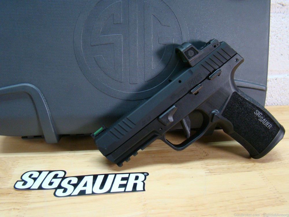 Sig Sauer P322 .22LR 20+1 P-322 4" TB 22 Pistol w/ Romeo Zero Elite Optic !-img-0