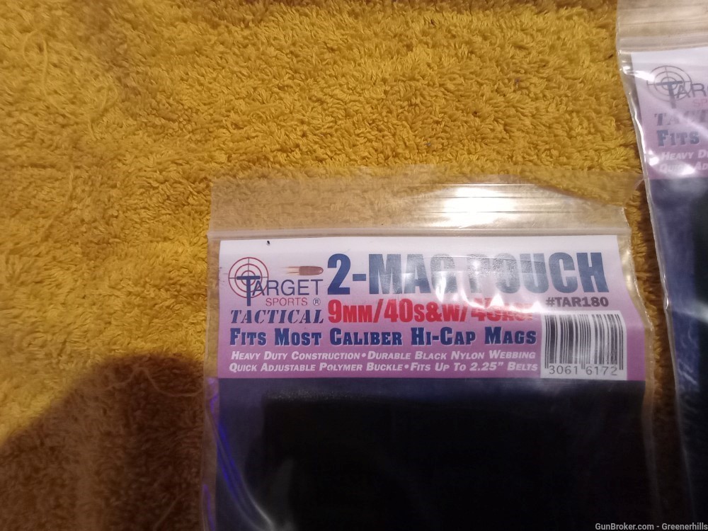 Target sports 2 mag pouch , set of 3 pouches-img-2