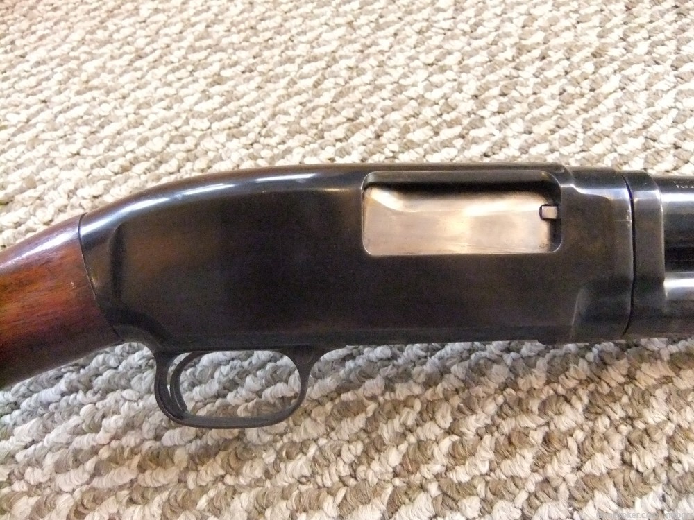 Winchester Model 12 Pump take down  12 Ga 29.5 " Mfg in 1929 or 30  C&R OK-img-3