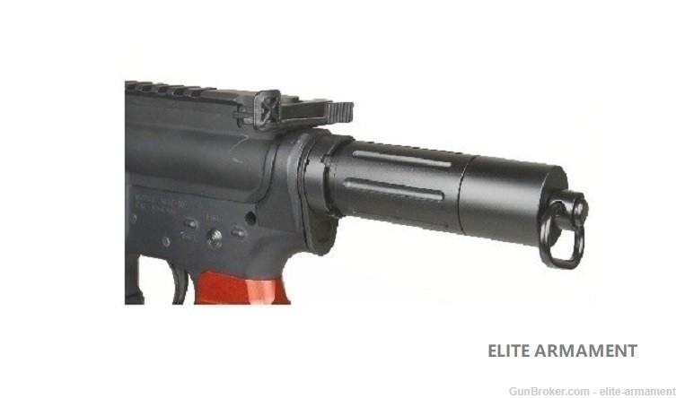 AR15 Pistol Buffer Tube Kit 3.5 Inch Short Buffer System AR-15 AR9 9-img-0